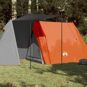 Gray and orange waterproof 3-person tent by , tents - Ref: Foro24-94367, Price: 106,03 €, Discount: %