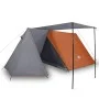 Wasserdichtes 3-Personen-Zelt in Grau und Orange von , Zelte - Ref: Foro24-94367, Preis: 106,01 €, Rabatt: %