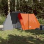Gray and orange waterproof 3-person tent by , tents - Ref: Foro24-94367, Price: 97,26 €, Discount: %