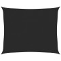 Toldo de vela negro HDPE 160 g/m² 2,5x3 m