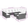 Garden sofa set with cushions 13 pieces beige synthetic rattan by , Garden sets - Ref: Foro24-3250217, Price: 853,97 €, Disco...