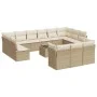 14-teiliges Gartensofa-Set mit beigen synthetischen Rattankissen von , Gartensets - Ref: Foro24-3250297, Preis: 961,65 €, Rab...