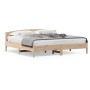 Estructura de cama con cabecero madera maciza pino 180x200 cm de , Camas y somieres - Ref: Foro24-3216191, Precio: 188,02 €, ...