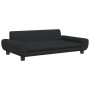 Hundebett aus schwarzem Samt, 100 x 54 x 33 cm von , Betten für Hunde - Ref: Foro24-171985, Preis: 106,52 €, Rabatt: %