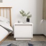Nachttische 2 Stück aus massivem weißem Kiefernholz 35x34x32 cm von vidaXL, Nachttische - Ref: Foro24-813398, Preis: 70,06 €,...