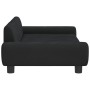 Hundebett aus schwarzem Samt, 100 x 54 x 33 cm von , Betten für Hunde - Ref: Foro24-171985, Preis: 106,52 €, Rabatt: %