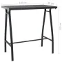 High table and garden bar stools 7 pieces black and gray by , Garden sets - Ref: Foro24-3073579, Price: 589,81 €, Discount: %