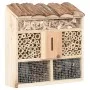 Fir wood insect hotel 30x10x30 cm by , Butterfly shelters - Ref: Foro24-47242, Price: 37,12 €, Discount: %