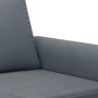 Dreiteilige Sofagarnitur aus dunkelgrauem Samt mit Kissen von , Sofas - Ref: Foro24-3202261, Preis: 586,85 €, Rabatt: %
