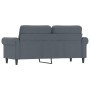 Sofá de 2 plazas de terciopelo gris oscuro 140 cm de , Sofás - Ref: Foro24-359530, Precio: 227,21 €, Descuento: %