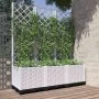 Pflanzgefäß mit weißem PP-Gitter 120x40x136 cm von , Töpfe und Pflanzgefäße - Ref: Foro24-153284, Preis: 112,52 €, Rabatt: %