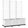 Pflanzgefäß mit weißem PP-Gitter 120x40x136 cm von , Töpfe und Pflanzgefäße - Ref: Foro24-153284, Preis: 112,52 €, Rabatt: %