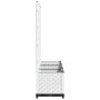 Planter with white PP trellis 120x40x136 cm by , Pots and planters - Ref: Foro24-153284, Price: 98,97 €, Discount: %