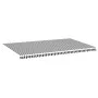 Replacement fabric for anthracite gray and white awning 6x3.5 m by , Awnings - Ref: Foro24-311994, Price: 81,29 €, Discount: %