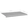 Replacement fabric for anthracite gray and white awning 6x3.5 m by , Awnings - Ref: Foro24-311994, Price: 81,29 €, Discount: %