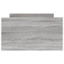 Sonoma gray bed frame with drawers 75x190 cm by , Beds and slatted bases - Ref: Foro24-3207390, Price: 120,93 €, Discount: %