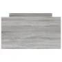 Sonoma gray bed frame with drawers 75x190 cm by , Beds and slatted bases - Ref: Foro24-3207390, Price: 119,60 €, Discount: %