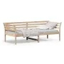 Sofá cama de madera maciza de pino 100x200 cm de , Camas y somieres - Ref: Foro24-842874, Precio: 114,57 €, Descuento: %
