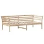 Sofá cama de madera maciza de pino 100x200 cm de , Camas y somieres - Ref: Foro24-842874, Precio: 114,57 €, Descuento: %