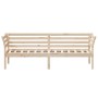 Schlafsofa aus massivem Kiefernholz, 100 x 200 cm von , Betten und Lattenroste - Ref: Foro24-842874, Preis: 115,66 €, Rabatt: %
