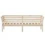 Sofá cama de madera maciza de pino 100x200 cm de , Camas y somieres - Ref: Foro24-842874, Precio: 114,57 €, Descuento: %