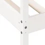 Sofá cama madera maciza de pino blanco 75x190 cm de , Camas y somieres - Ref: Foro24-842883, Precio: 110,22 €, Descuento: %
