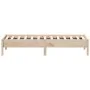Bettgestell aus massivem Kiefernholz, 75 x 190 cm von , Betten und Lattenroste - Ref: Foro24-842730, Preis: 73,41 €, Rabatt: %