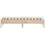 Estructura de cama madera maciza de pino 90x190 cm de , Camas y somieres - Ref: Foro24-842726, Precio: 74,87 €, Descuento: %