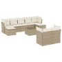 Garden sofa set with beige cushions 10 pieces synthetic rattan by , Garden sets - Ref: Foro24-3250157, Price: 630,45 €, Disco...