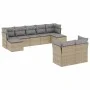 9-piece garden sofa set with beige synthetic rattan cushions by , Garden sets - Ref: Foro24-3250148, Price: 557,41 €, Discoun...