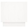 Mesitas de noche 2 uds madera maciza de pino blanco 35x34x32 cm