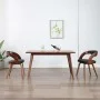 Sillas de comedor 2 unidades madera curvada y tela gris oscuro de vidaXL, Sillas de comedor - Ref: Foro24-283103, Precio: 289...