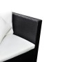 4-piece garden furniture set and black synthetic rattan cushions by , Garden sets - Ref: Foro24-42991, Price: 513,65 €, Disco...