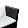 4-piece garden furniture set and black synthetic rattan cushions by , Garden sets - Ref: Foro24-42991, Price: 507,04 €, Disco...