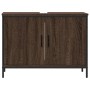 Armario lavabo baño madera ingeniería roble marrón 80x30x60 cm de , Tocadores - Ref: Foro24-842455, Precio: 66,70 €