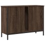 Armario lavabo baño madera ingeniería roble marrón 80x30x60 cm de , Tocadores - Ref: Foro24-842455, Precio: 66,70 €