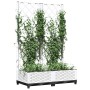 Pflanzgefäß mit weißem PP-Gitter 80x40x121,5 cm von , Töpfe und Pflanzgefäße - Ref: Foro24-153281, Preis: 66,05 €, Rabatt: %