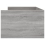 Sonoma gray bed frame with drawers 90x190 cm by , Beds and slatted bases - Ref: Foro24-3207355, Price: 155,53 €, Discount: %