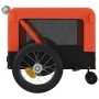 Fahrradanhänger Haustiere Eisen Stoff Oxford orange schwarz von , Kinderwagen für Haustiere - Ref: Foro24-93928, Preis: 97,07...