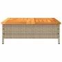 Cover for PE rattan acacia beige umbrella base 70x70x25 cm by , Parasol accessories - Ref: Foro24-365954, Price: 81,01 €, Dis...