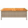 Schirmfußabdeckung PE Rattan Akazie beige 70x70x25 cm von , Sonnenschirmzubehör - Ref: Foro24-365954, Preis: 81,41 €, Rabatt: %