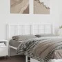 Kopfteil aus weißem Metall, 150 cm von , Kopf- und Fußteile - Ref: Foro24-355644, Preis: 35,07 €, Rabatt: %