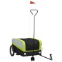 Fahrradanhänger aus schwarzem und grünem Eisen 45 kg von , Fahrradanhänger - Ref: Foro24-94074, Preis: 99,70 €, Rabatt: %