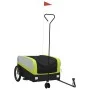 Remolque para bicicleta hierro negro y verde 45 kg de , Remolques para bicicletas - Ref: Foro24-94074, Precio: 98,03 €, Descu...