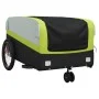 Remolque para bicicleta hierro negro y verde 45 kg de , Remolques para bicicletas - Ref: Foro24-94074, Precio: 98,03 €, Descu...