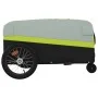 Remolque para bicicleta hierro negro y verde 45 kg de , Remolques para bicicletas - Ref: Foro24-94074, Precio: 98,03 €, Descu...