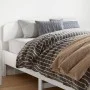 Bettkopfteil aus massivem weißem Kiefernholz, 150 cm von , Kopf- und Fußteile - Ref: Foro24-842499, Preis: 44,30 €, Rabatt: %