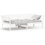 Schlafsofa aus massivem weißem Kiefernholz, 80 x 200 cm von , Betten und Lattenroste - Ref: Foro24-842867, Preis: 124,50 €, R...