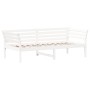 Schlafsofa aus massivem weißem Kiefernholz, 80 x 200 cm von , Betten und Lattenroste - Ref: Foro24-842867, Preis: 124,50 €, R...