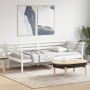 Schlafsofa aus massivem weißem Kiefernholz, 80 x 200 cm von , Betten und Lattenroste - Ref: Foro24-842867, Preis: 124,50 €, R...